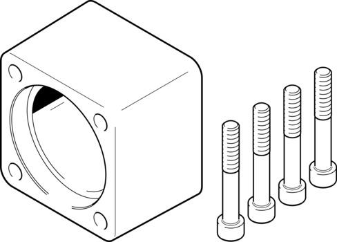 Festo EAMK-A-D80-77A Kaplin yuvası Turkiye