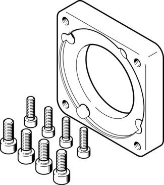 Festo EAMF-A-77A-100A Motor flanşı Turkiye