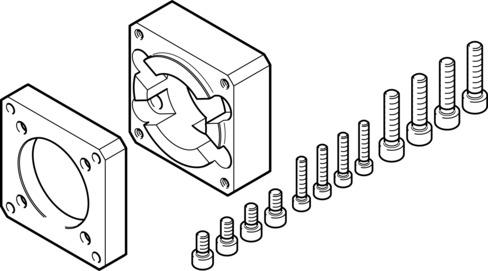 Festo EAMF-A-43D-60G/H Motor flanşı Turkiye