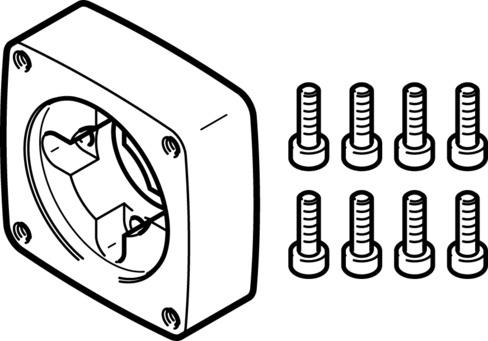 Festo EAMF-A-28D-40P Motor flanşı Turkiye
