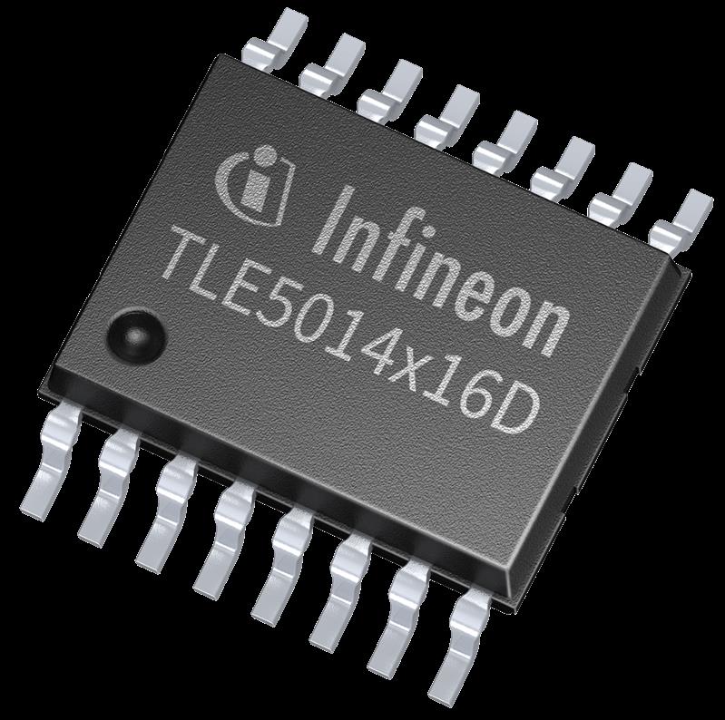 Infineon TLE5014SP16D E0002 SPI, GMR, Dual SMD Turkiye