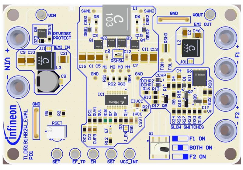 Infineon TLD5191HB2W_EVAL Turkiye