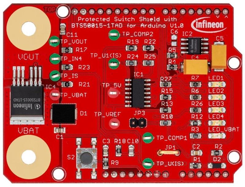Infineon SHIELD_BTS50015-1TAD Turkiye