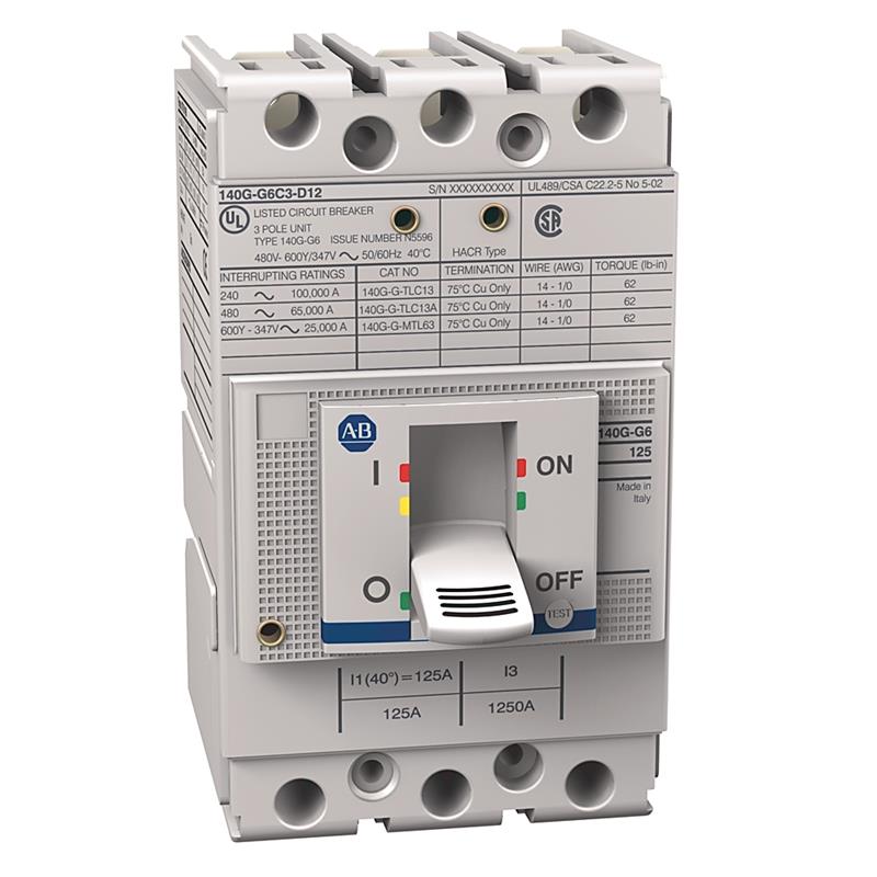 Allen Bradley 140G-H15I3-D12 Molded Case Ckt-Bkr Turkiye