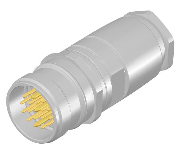 Euchner AC-PC-M23M19G-C1825-167889 Plug connector M23 with option C1825, straight Turkiye