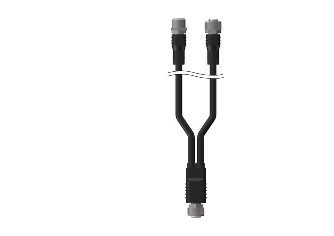 Euchner AC-YD-V1,0-SBB-112395 Y-distributor M12 with connecting cable, without IO-Link evaluation Turkiye