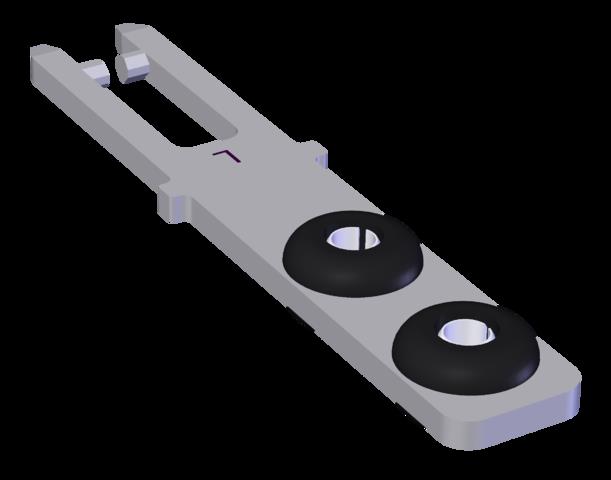 Euchner BETAETIGER-P-GNT Actuator for safety switch NP/GP/TP, increased overtravel Turkiye