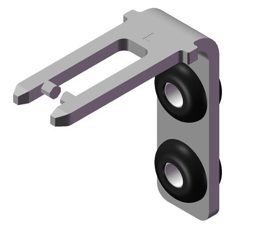 Euchner BETAETIGER-P-WNT Bent actuator for safety switch NP/GP/TP, increased overtravel Turkiye