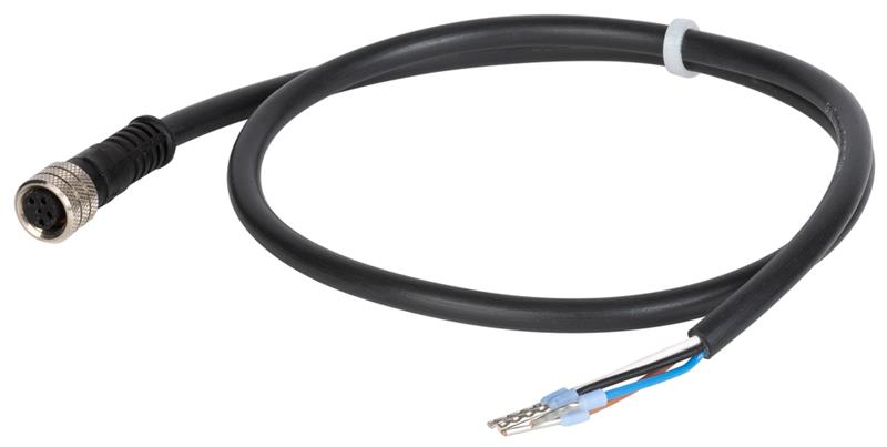 Euchner C-M08F04-04X034PU05,0-ES-116049 Connecting cable with plug connector M8, 4-pin, 5 m Turkiye