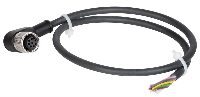 Euchner C-M12F08-08X025PU20,0-MA-120998 Connecting cable with angled plug connector M12, 8-pin, 20 m Turkiye