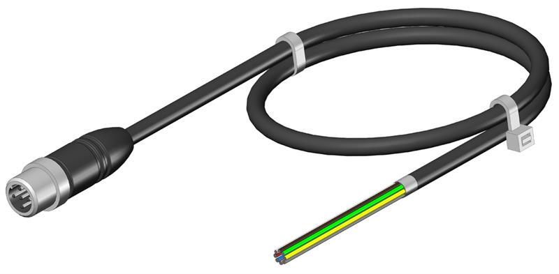 Euchner C-M12M05-05X034PV10,0-MA-123441 Connecting cable with plug connector M12, 10 m Turkiye