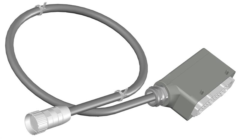 Euchner C-M27F26-PU01,1-HANM24-114985 Connecting cable with plug connector RC26, 26-pin, 11 m Turkiye