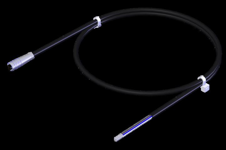 Euchner C-R08F06-06X014PV25,0-ES-103560 Connecting cables with plug connectors M8 for CES-AP-C2 Turkiye