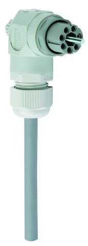 Euchner C-R22F07-07X1,0PU10,0-MA-077639 Connecting cable with plug connector SR6, 10 m, angled Turkiye
