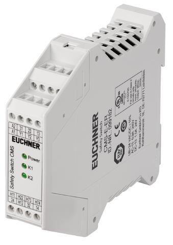 Euchner CMS-E-ER Evaluation unit , 2 safety contacts, 1 auxiliary contact, 1 feedback loop can be connected Turkiye
