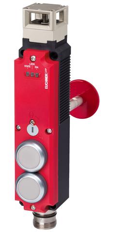 Euchner CTP-L1-AP-U-HA-APE-SH-126875 Transponder-coded safety switch CTP-AP, M23, 2 pushbuttons (extended), with escape release Turkiye