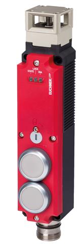 Euchner CTP-L2-AP-U-HA-AZE-SH-158402 Transponder-coded safety switch CTP-AP, M23, 2 pushbuttons (extended) Turkiye