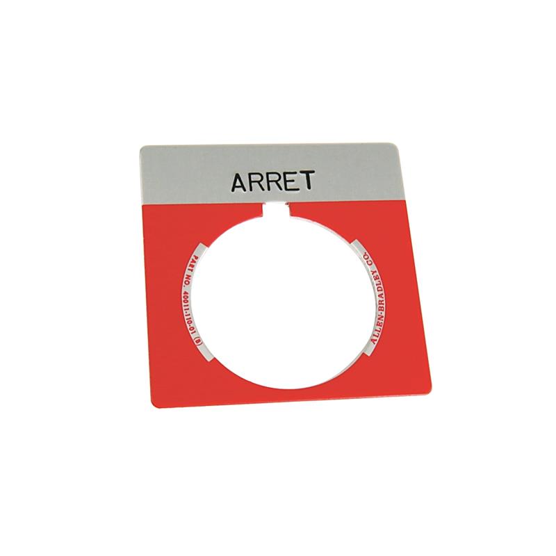Allen Bradley 800T-X550F Legend Plate Turkiye