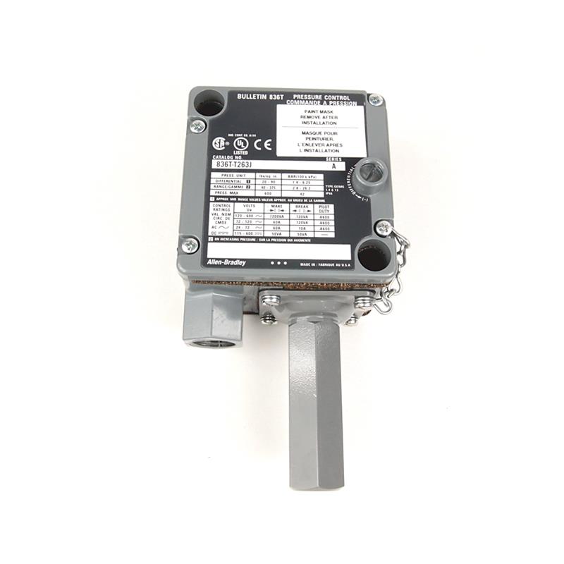 Allen Bradley 836T-T262EX40 Electro-Mech Pres Cntrl Sw Turkiye