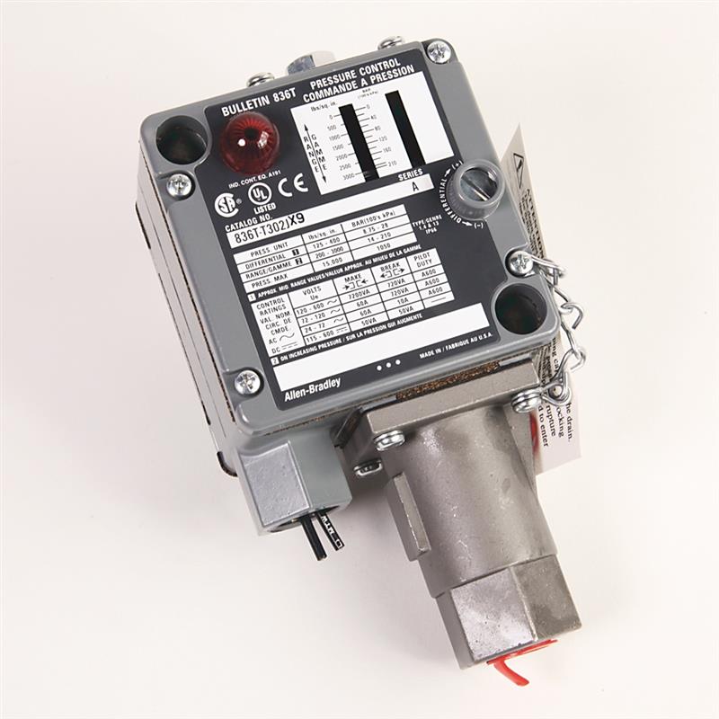 Allen Bradley 836T-T302JX40 Electro-Mech Pres Cntrl Sw Turkiye