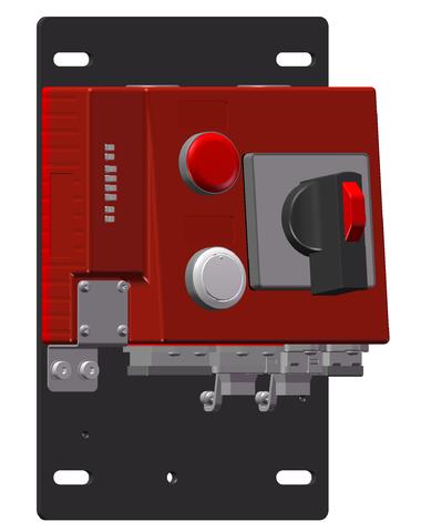 Euchner MGB-B-A1W2A2-PN-105287 Bus module MGB-B-PN with 3 controls and indicators, push-pull plug Turkiye