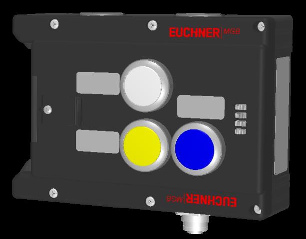 Euchner MGB-L0-APA-AA6A1-S3-L-110547 Interlocking module MGB-L0-APA, with 3 pushbuttons, incl label carrier, M12 for enabling switch Turkiye