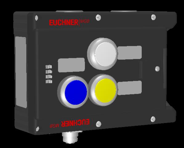 Euchner MGB-L0-APA-AA6A1-S3-R-110546 Interlocking module MGB-L0-APA, with 3 pushbuttons, incl label carrier, M12 for enabling switch Turkiye