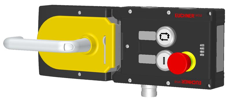 Euchner MGB-L0H-ARA-L-117086 Interlocking set MGB-L0H-ARA, with 2 pushbuttons, emergency stop, incl label carrier, RC18 Turkiye