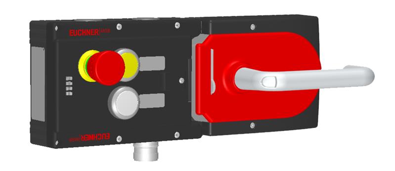 Euchner MGB-L0H-ARA-R-110955 Interlocking set MGB-L0H-ARA, with 2 pushbuttons, emergency stop, incl label carrier, RC18 Turkiye