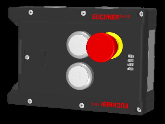 Euchner MGB-L1-APA-AG4A1-M-115225 Locking module MGB-L1-APA (guard locking by spring force) with 2 pushbuttons, emergency stop Turkiye