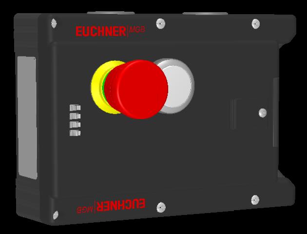 Euchner MGB-L1-ARA-AL3A1-M-R-121130 Locking module MGB-L1-ARA, (guard locking by spring force) with 1 pushbuttons, emergency stop Turkiye