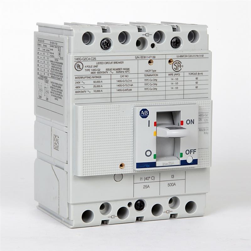 Allen Bradley 140G-G2C4-C70 140G 125A Frame Molded Case Ckt-Bkr Turkiye