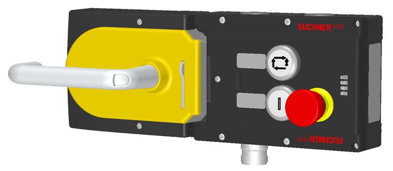 Euchner MGB-L1H-ARA-L-111022 Locking set MGB-L1H-ARA (guard locking by spring force) with 2 pushbuttons, emergency stop, RC18 Turkiye