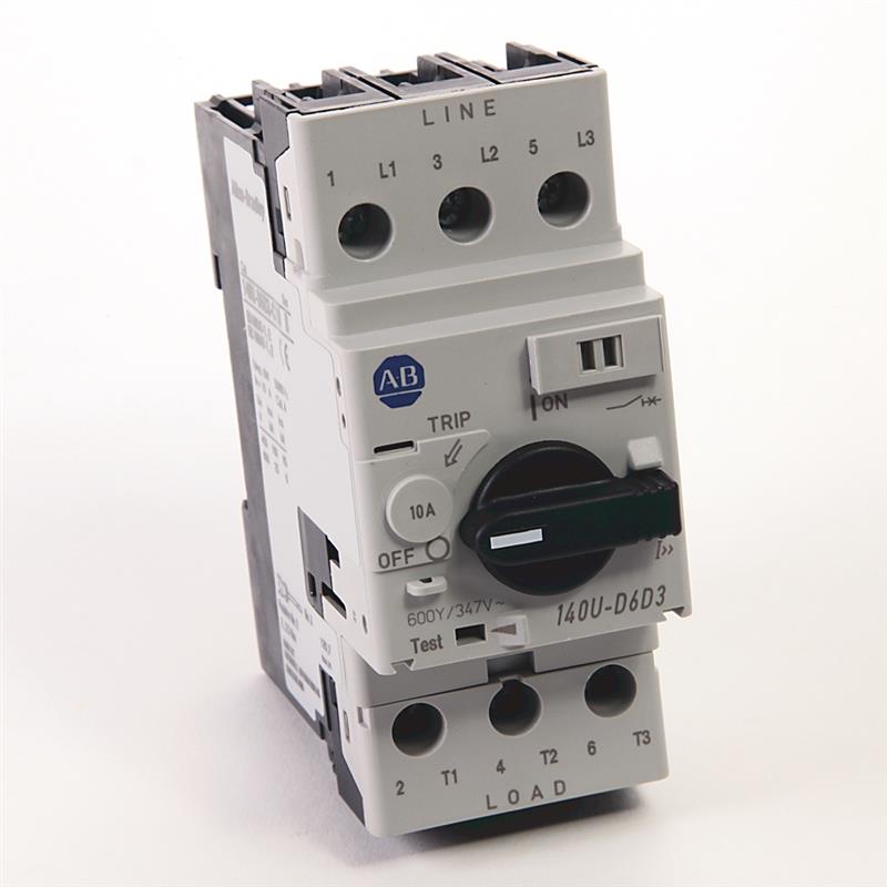 Allen Bradley 140U-D6D3-C10 Circuit Breaker 3-Pole 10 A UL 489 Turkiye