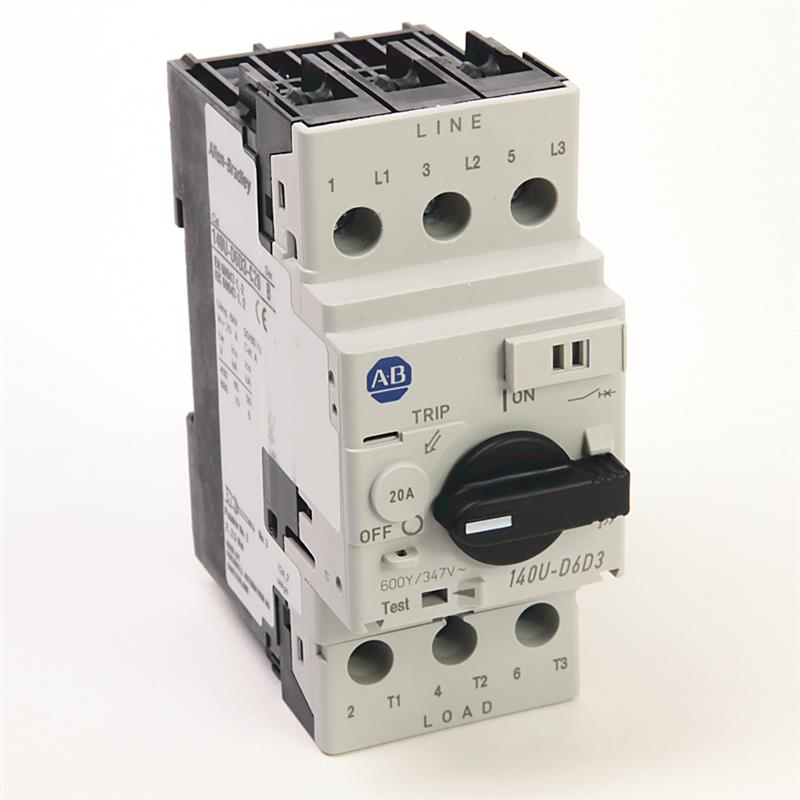Allen Bradley 140U-D6D3-C20 Circuit Breaker 3-Pole 20 A UL 489 Turkiye