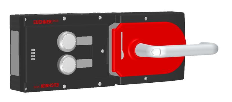 Euchner MGB-L1H-ARA-R-121170 Locking set MGB-L1H-ARA (guard locking by spring force) with 2 pushbuttons, incl label carrier Turkiye