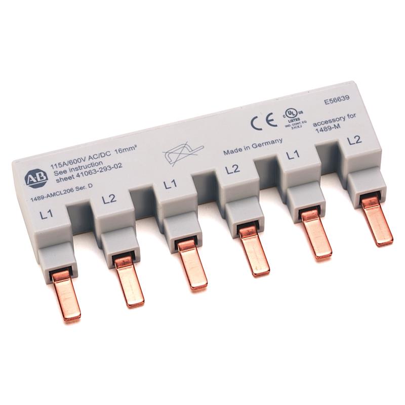 Allen Bradley 1489-AMCL206 MCB bus bar for use with 1489 MCB Turkiye