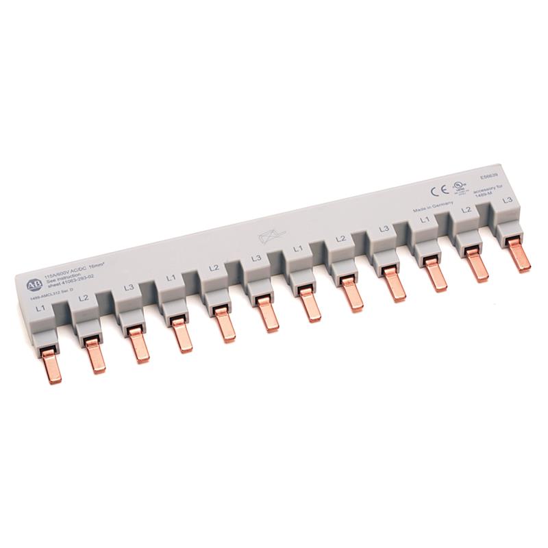 Allen Bradley 1489-AMCL312 MCB bus bar for use with 1489 MCB Turkiye