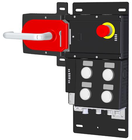 Euchner MGB-L1HB-EIA-L-136389 Locking set MGB-L1-EI (guard locking by spring force) with 4 pushbuttons, emergency stop Turkiye