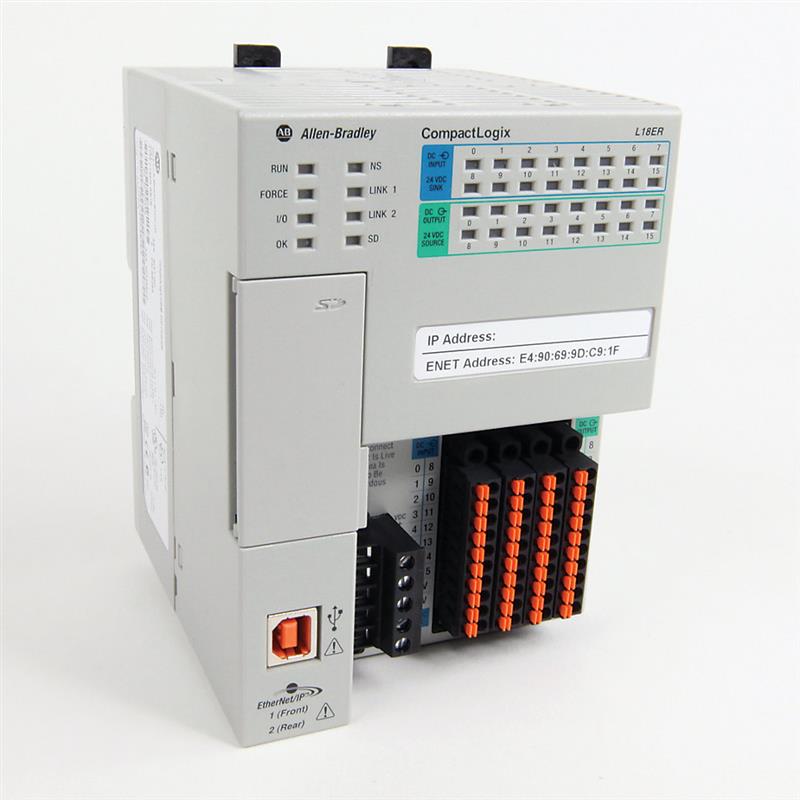 Allen Bradley 1769-L18ER-BB1B CompactLogix L18 512KB Ctlr Turkiye