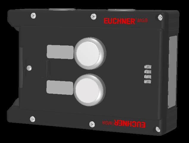 Euchner MGB-L2-ARA-AL2A1-M-L-121174 Locking module MGB-L2-ARA (guard locking by solenoid force) with 2 pushbuttons, incl label carrier Turkiye