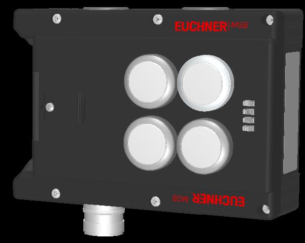 Euchner MGB-L2-ARA-AP1A1-S1-L-121353 Locking module MGB-L2-ARA, (guard locking by solenoid force) with 4 pushbuttons, RC18 Turkiye