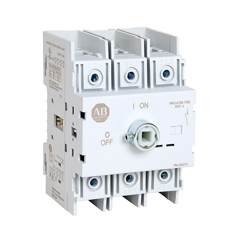 Allen Bradley 194U-A30-1753 194U 30A Base /DIN Mount Disconnect Turkiye