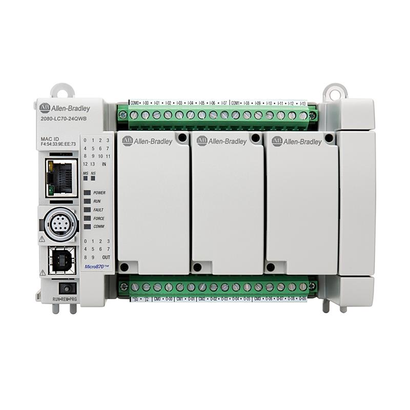Allen Bradley 2080-LC70-24QBB Micro870 24 I/O ENet/IP Controller Turkiye