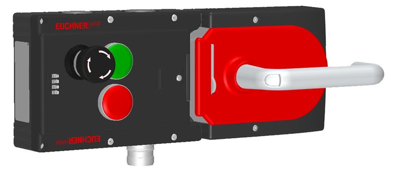 Euchner MGB-L2H-ARA-R-111924 Locking set MGB-L2H-ARA (guard locking by solenoid force) with 2 indicators, machine stop, RC18 Turkiye