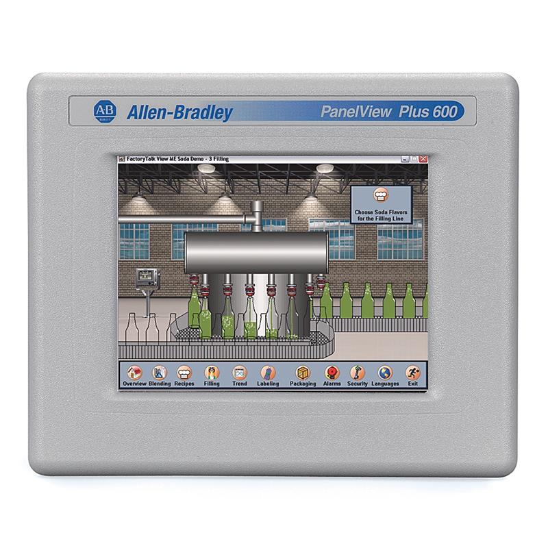 Allen Bradley 2711P-T6C20D8 PanelView Plus 6 6 Color Touch DC Turkiye