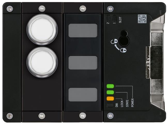 Euchner MGB2-L1-MLI-U-YB1B7-DA-R-165373 Locking module MGB2-L1-MLI (2 pushbuttons, open-circuit current principle, door hinge on right) Turkiye