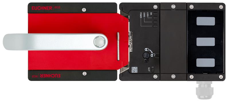 Euchner MGB2-L2H-BR-U-S0-OY-L-167755 Complete set MGB2-L2-BR (open-circuit current principle, door hinge on left) Turkiye