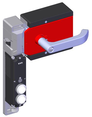Euchner MGBS-P-L1H-AR-U-R-SH-161561 MGBS set AR, M23, 2 pushbuttons, door hinge on right Turkiye