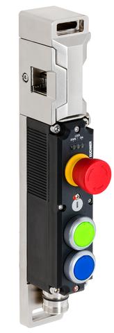 Euchner MGBS-P-L2-AR-U-R-AZE-SH-158524 MGBS-AR, M23, emergency stop, 2 pushbuttons, door hinge on right Turkiye